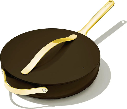 Nonstick Ceramic Sauté Pan with Lid